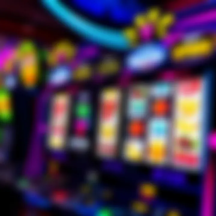 Colorful Australian online pokies game screen with various symbols and winning lines