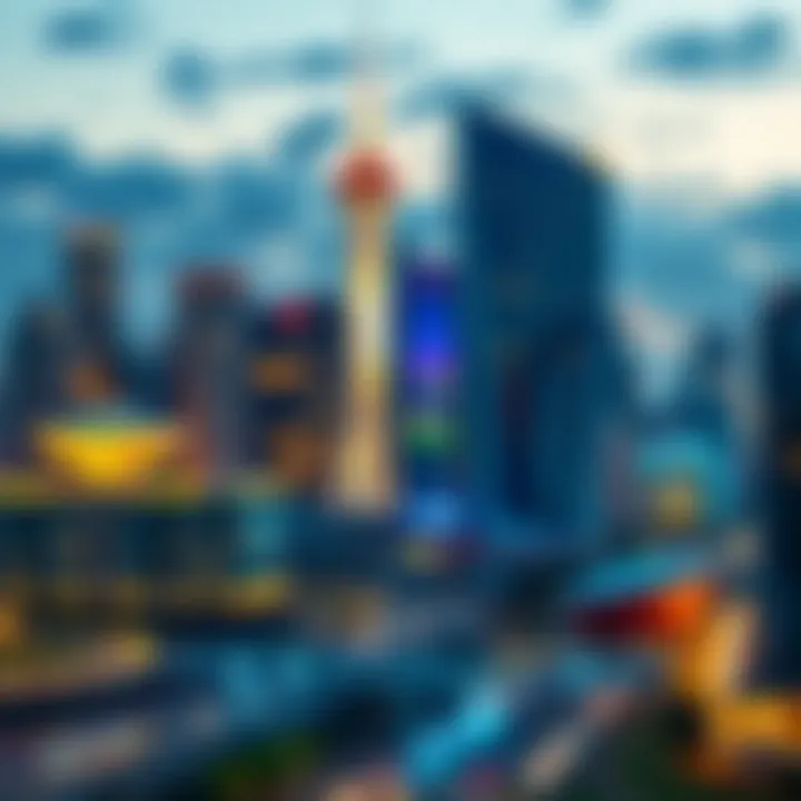 Ozwin Australia’s Impact on Urban and Business Growth Modern Australian city skyline representing Ozwin Australia's influence across urban development and business sectors