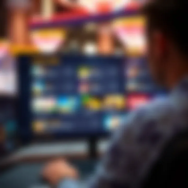 Navigating Key Features in Casino Ozwin Dashboard Dashboard showing key features and options after signing into Casino Ozwin
