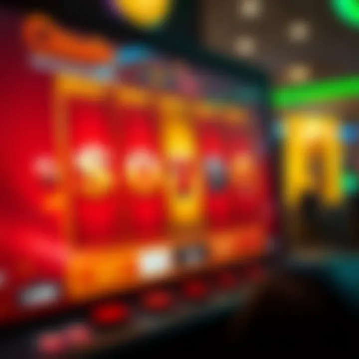 Gaming interface displaying bonus spins and wagering requirements