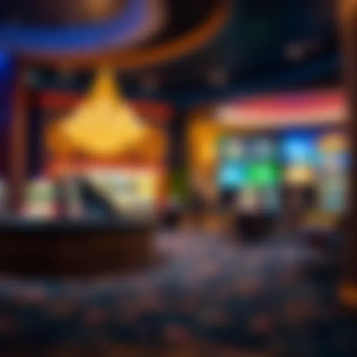 Overview of Ozwin Casino lobby showcasing game options and user account features