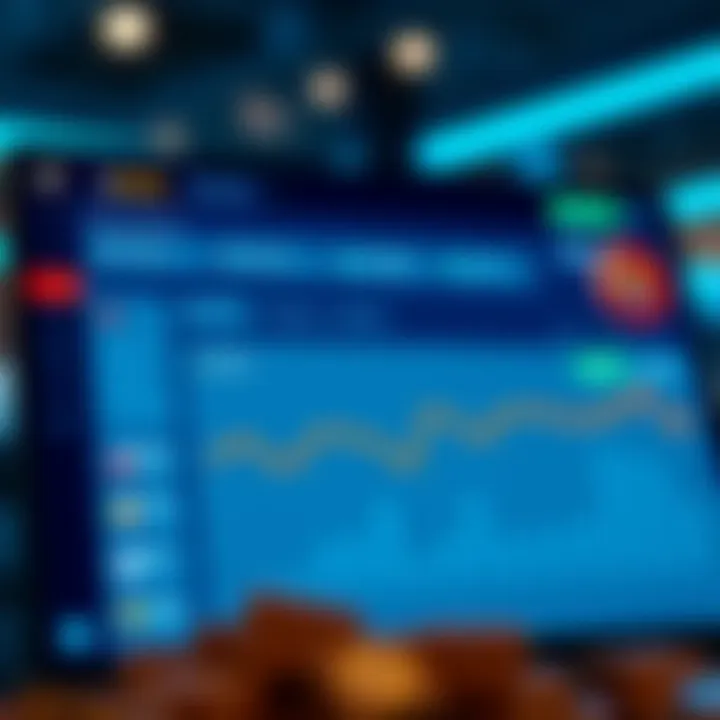 Illustration of online casino account management showing dashboard with profile settings and balance overview