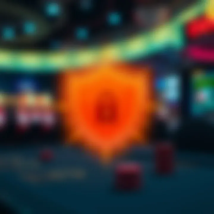 Ensuring Account Security at Ozwin Casino Secure authentication icon representing account protection at Ozwin Casino