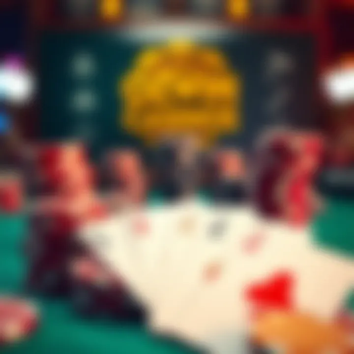 Maximizing Benefits of Ozwin Casino No Deposit Bonus Offers Illustration of casino chips and playing cards highlighting benefits and tips for bonus code usage