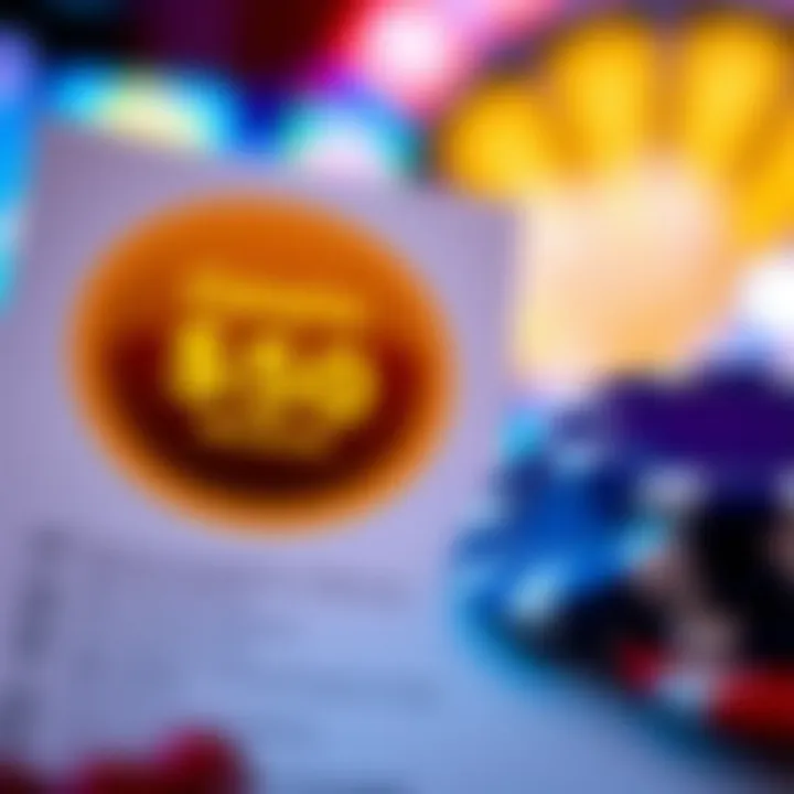 Graphic showing a checklist of terms and conditions alongside a casino chip and a glowing bonus badge