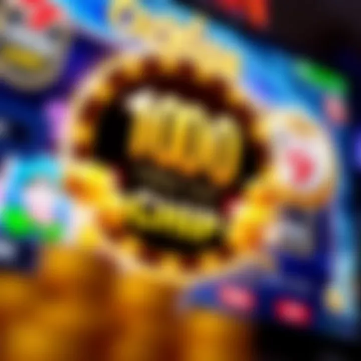 Illustration showing an online casino interface highlighting a 100 free chip offer