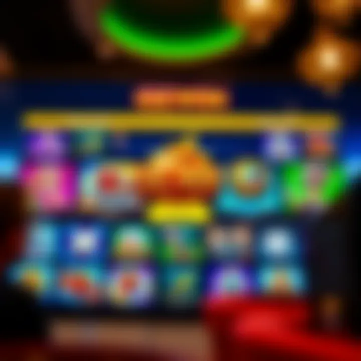 Interface showcasing a variety of casino games available at Ozwin Casino for Australian players