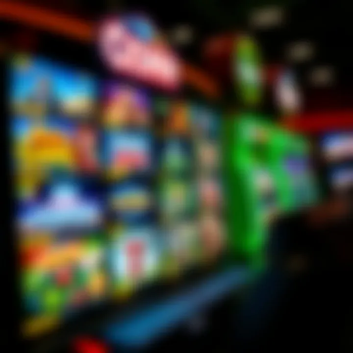 Display of popular online casino games available at Ozwin Casino