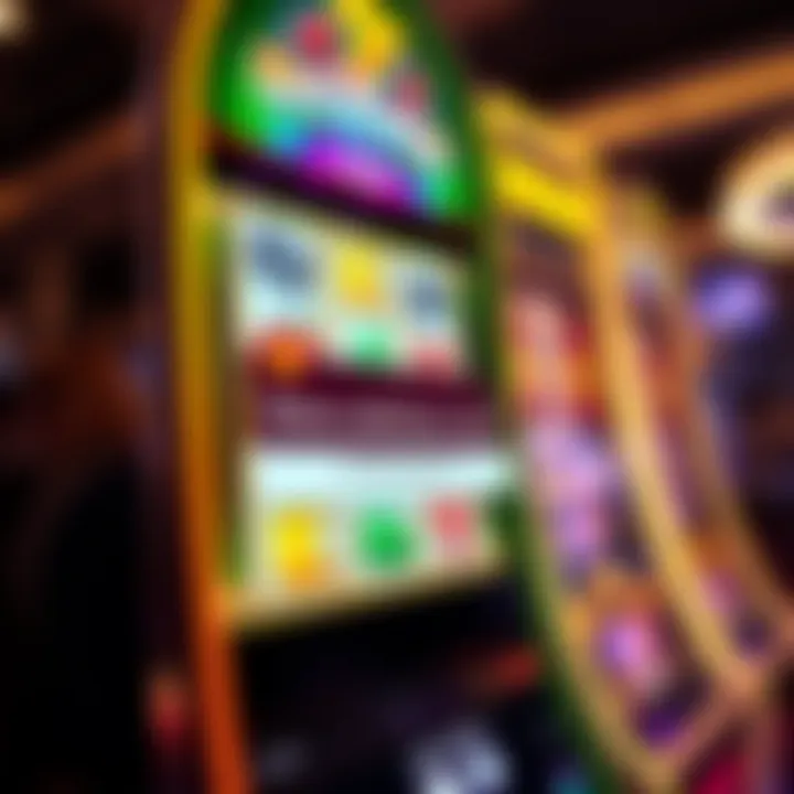Activating No Deposit Bonus Codes at Ozwin Casino Colorful digital slot machine interface with bonus code notification