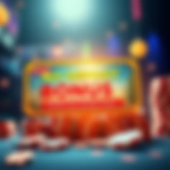 Illustration of a digital coupon symbolizing no deposit bonus offer with Australian elements