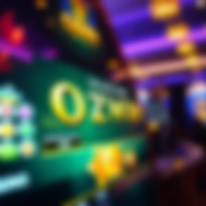 Bright casino interface showing no deposit bonus offer for Australian players