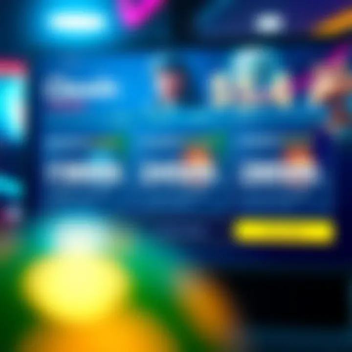 Bright casino interface displaying available no deposit bonuses and wagering details