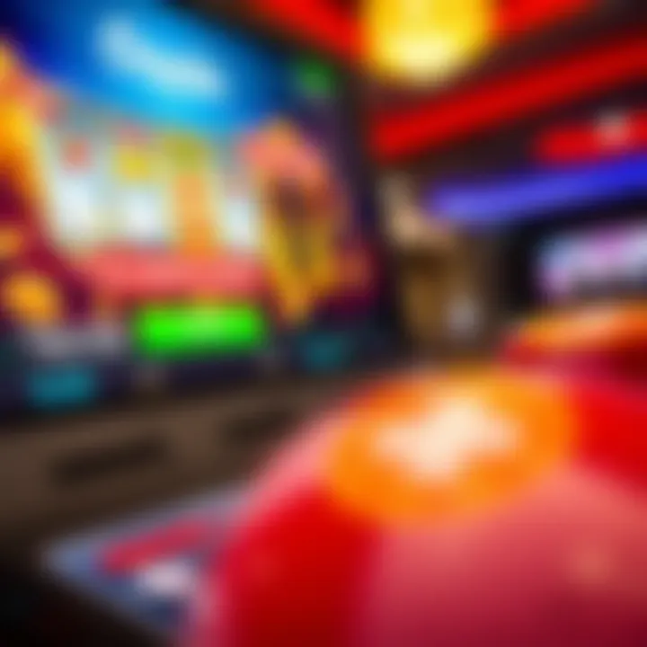 Bright casino interface showcasing no deposit bonus offer