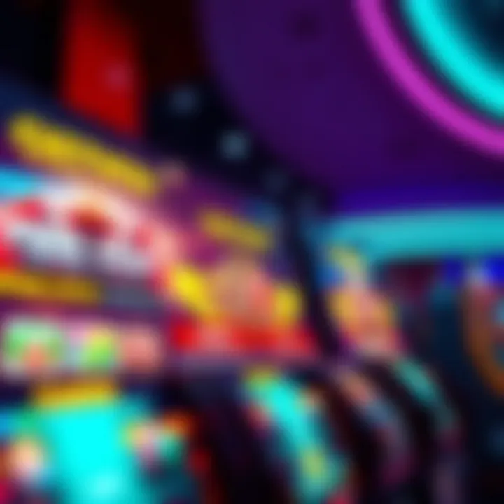 Bright casino interface showing bonus codes and free spins offers