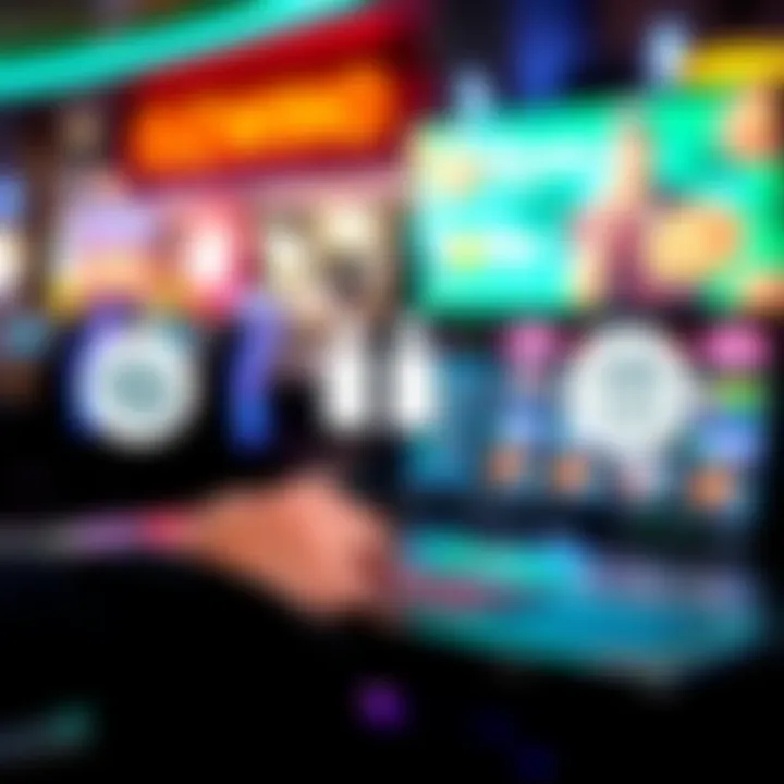 Safe and Responsible Gaming at Ozwin Casino Visual representation of a secure online gaming environment with responsible gambling icons