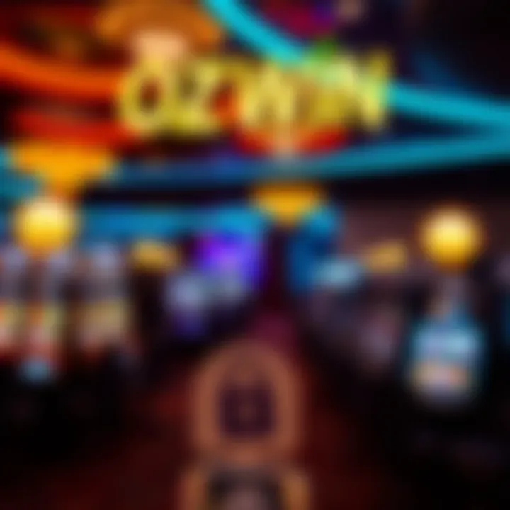 Safe and secure online gambling environment with casino elements and digital security icons