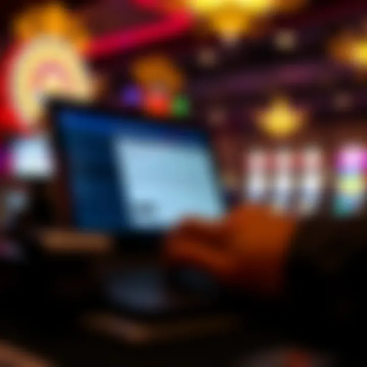 Secure online submission of personal documents on a casino platform