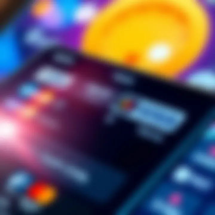 Safe and Convenient Payment Methods at Ozwin Casino Secure online payment options displayed on a digital wallet interface