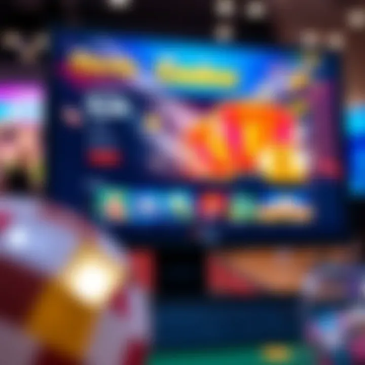 User-friendly casino platform on desktop screen optimized for Australian players