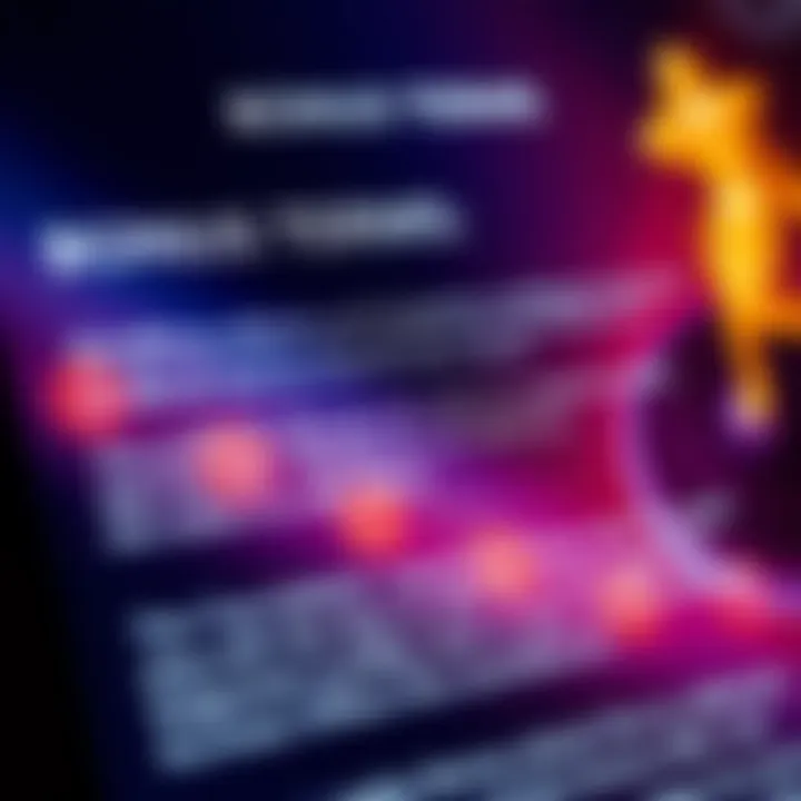 Detailed View of Bonus Terms and Wagering Conditions Close-up of a digital casino interface showing wagering requirements and bonus terms