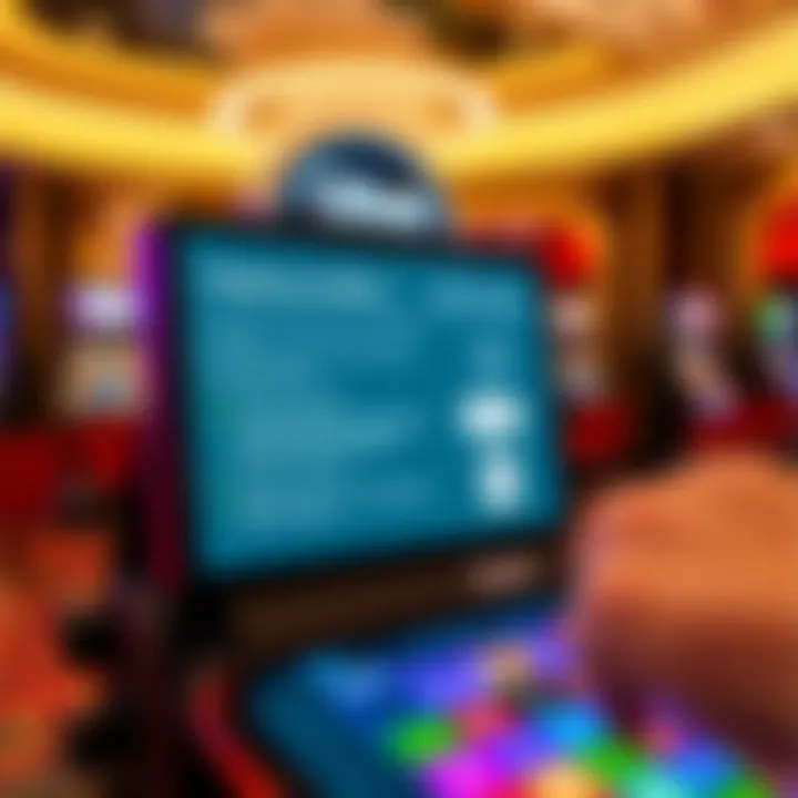 Wagering Conditions and Responsible Gambling at Ozwin Casino Illustration of a secure online casino environment with wagering terms and responsible gambling icons