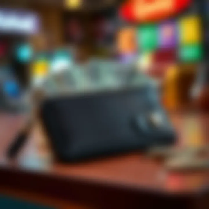 A digital wallet showing savings accumulated from various online discounts