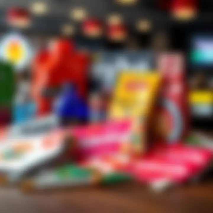 Collection of various Australian promotional products and vouchers representing savings