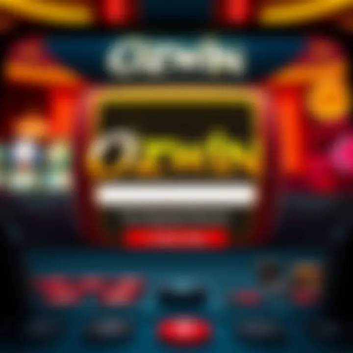 Illustration of Australian online casino interface showing no deposit bonus code entry