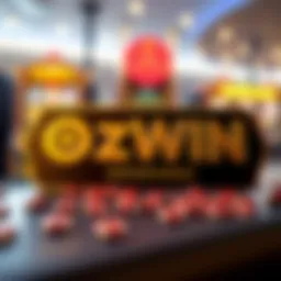 Digital representation of an online casino bonus code with Australian symbols