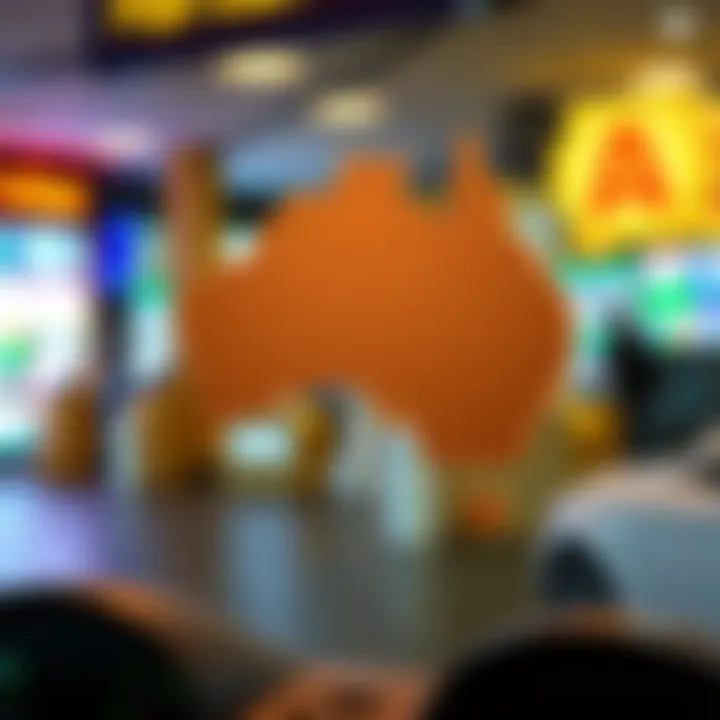 Graphic representing the flow of parcels from sender to recipient within Australia using a seamless delivery network