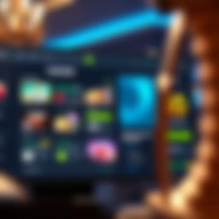 Dashboard showcasing Ozwin platform features and user interface