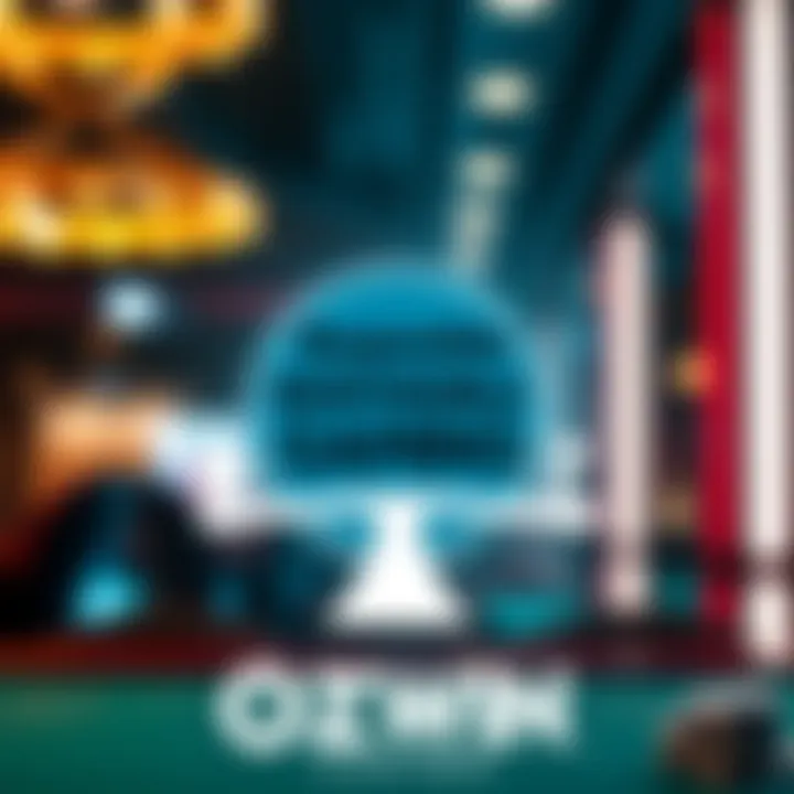 Graphic depicting responsible gaming with a focus on balance and control