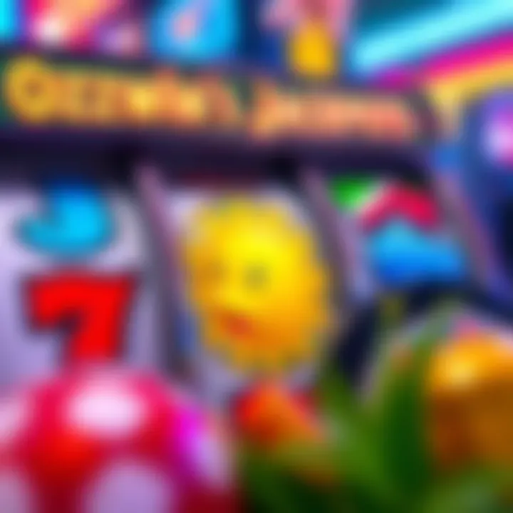 Colorful reels of Ozwin’s Jackpots slot game featuring Australian-themed symbols and vibrant graphics