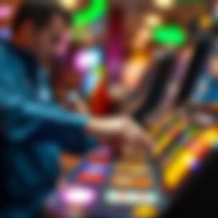 Illustration of a secure online transaction symbolizing PayID payment for pokies in Australia