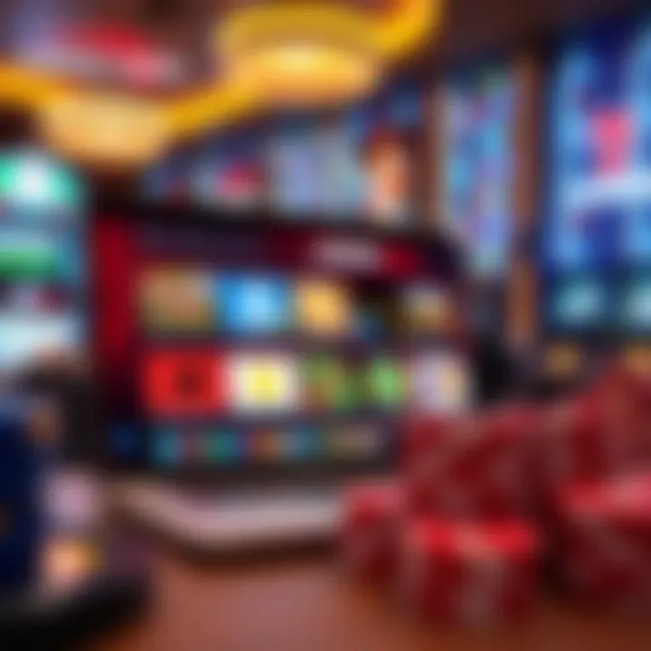 Laptop displaying trusted Australian online casino sites with payment icons