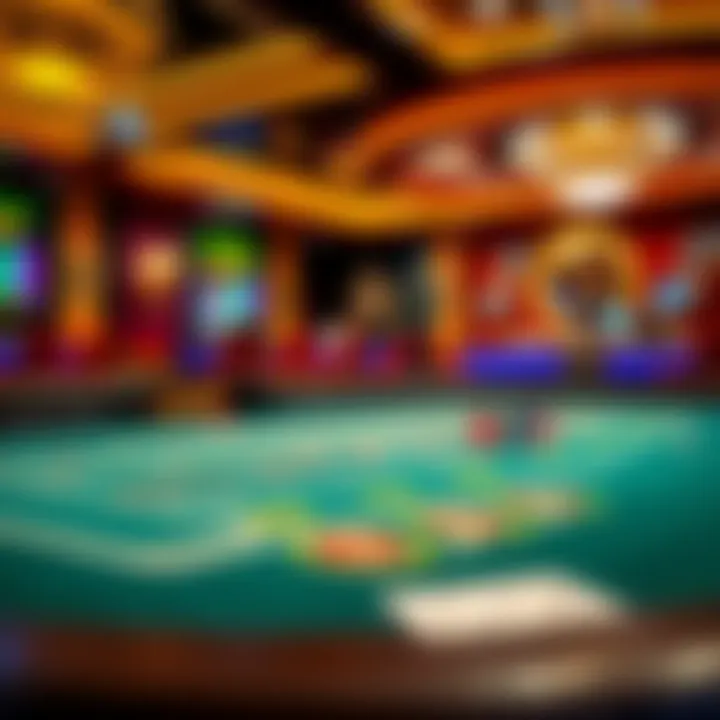 A digital baccarat table showing a winning bet on the player side at Ozwin Casino