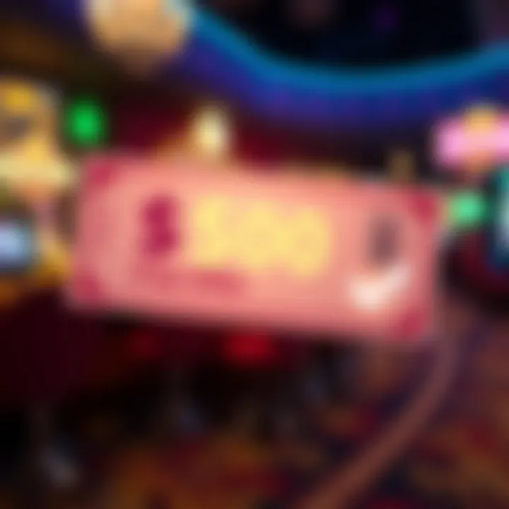 Illustration showing a digital voucher representing the Ozwin free offer with currency symbols and a checkmark