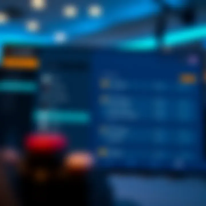 Dashboard overview displaying user account settings and navigation on Ozwin