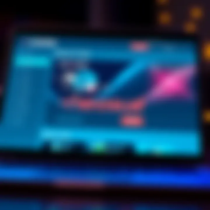 Illustration showing a digital wallet with a Neosurf card and bonus code on a laptop screen