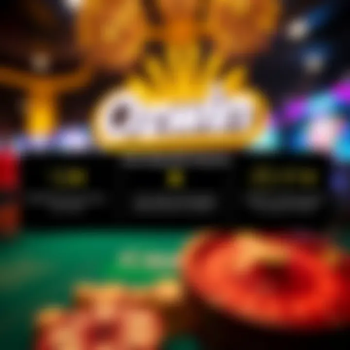 Illustration showing benefits and features of Ozwin no deposit offers for online players