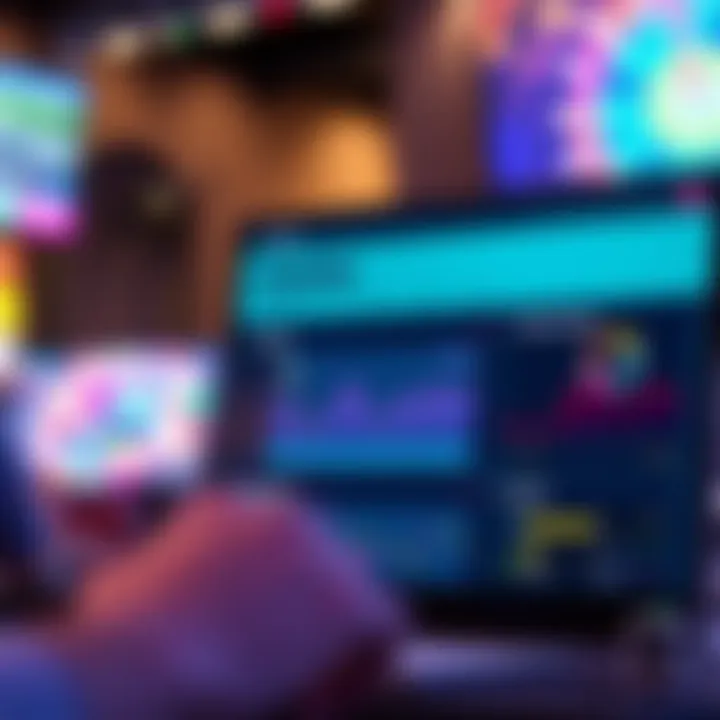 Dashboard view of the Ozwin platform showing grant application options and project tracking