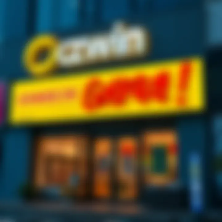 Exterior view of Ozwin Retailing Sdn Bhd storefront showcasing brand signage and modern design