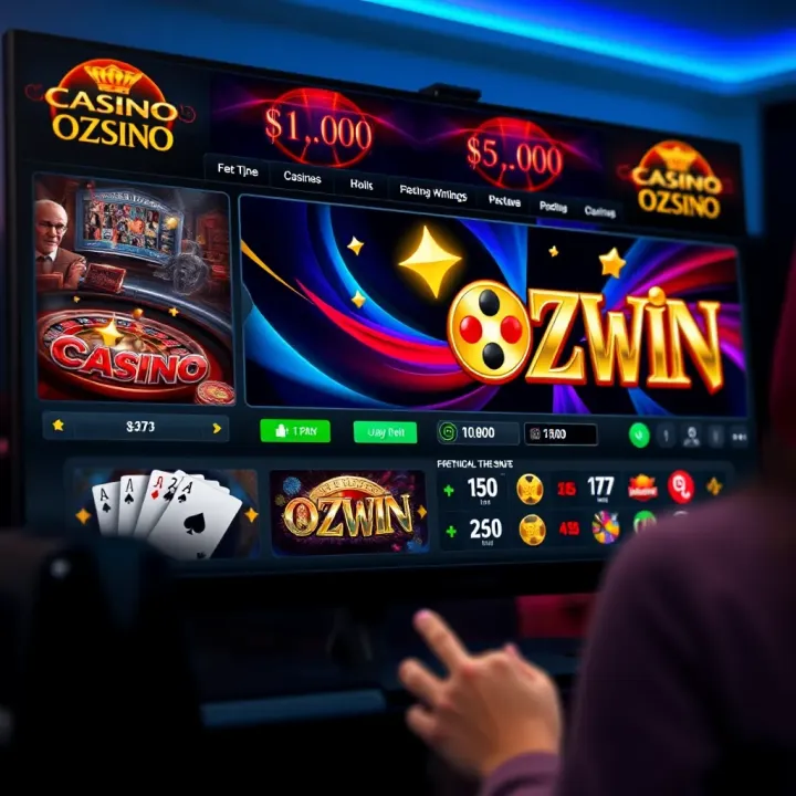 Casino Ozwin Reputation and Safety Overview Secure online casino interface highlighting safety and trustworthiness features