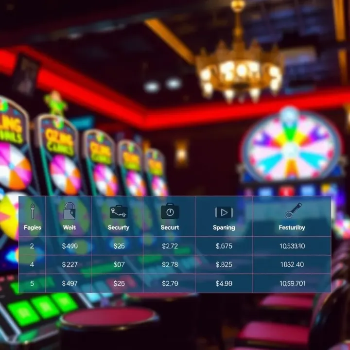 Visual representation of Ozwin app security features and pricing options for users