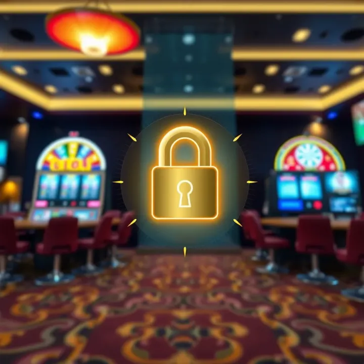 Ensuring Account Security on Ozwin Casino Secure login icon illustrating privacy and protection of Ozwin Casino account