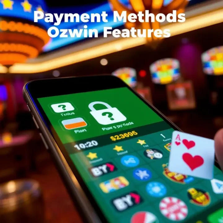 Payment Methods and Security Features on Ozwin Casino App Secure payment options available within the Ozwin Casino app for Australian users