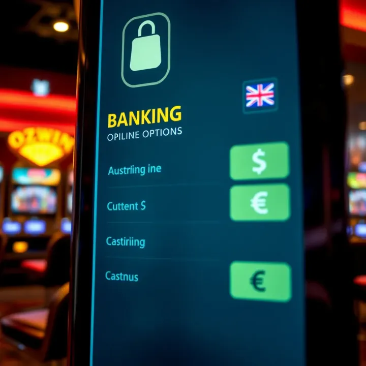Banking Options at Ozwin Casino for Australian Users Secure online banking options featured at Ozwin Casino with Australian dollar currency symbols