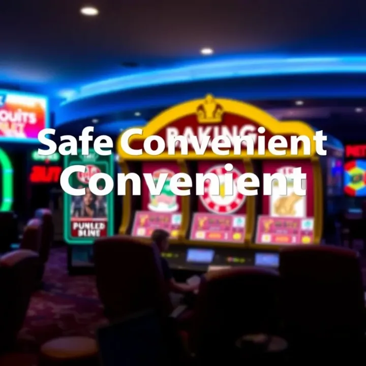 Secure payment options icons representing trusted banking methods for Australian casino users