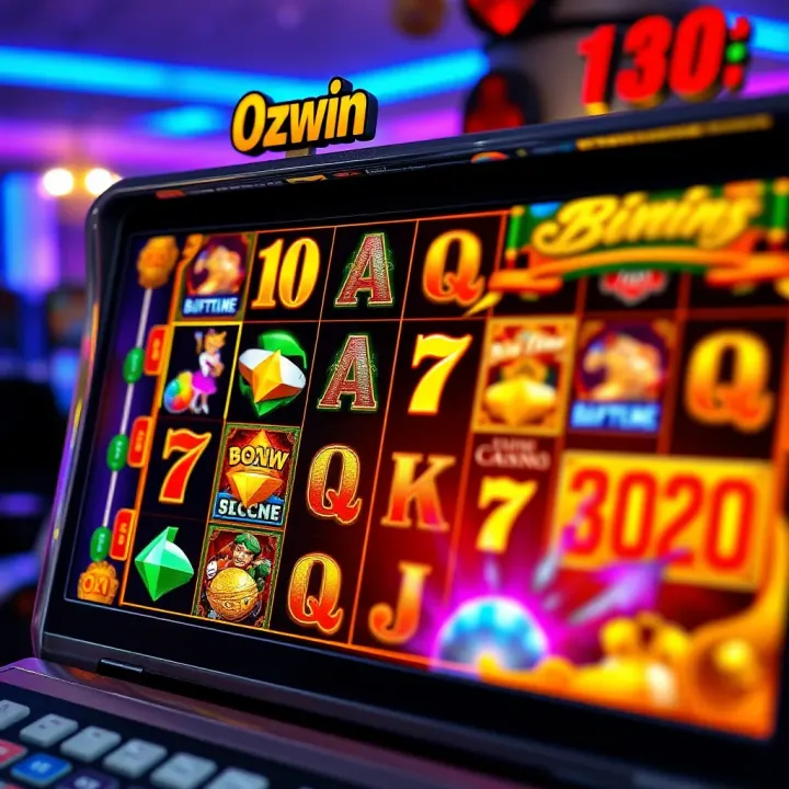 Maximizing Wins with Ozwin Casino Bonus Games Casino slot machine screen highlighting bonus features and winning opportunities
