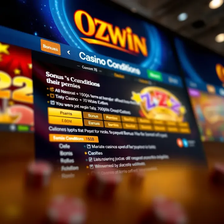 Ozwin Casino Bonuses Explained